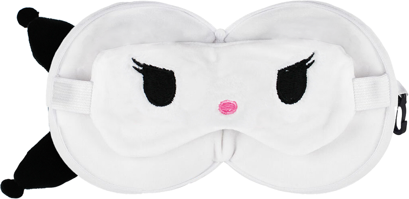 HELLO KITTY - Kuromi - Sac de voyage avec masque de sommeil 15cm