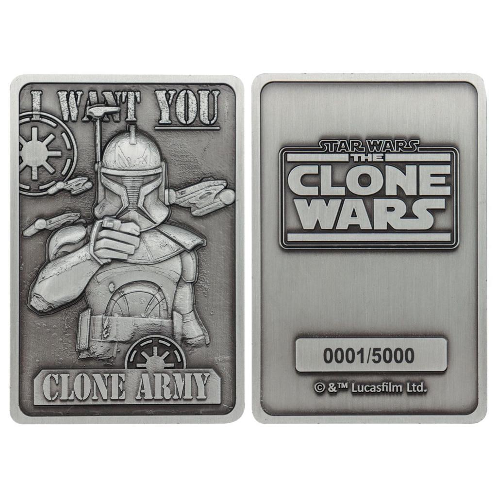 STAR WARS THE CLONE WARS - Capitaine Rex - Lingot Edition Limitée