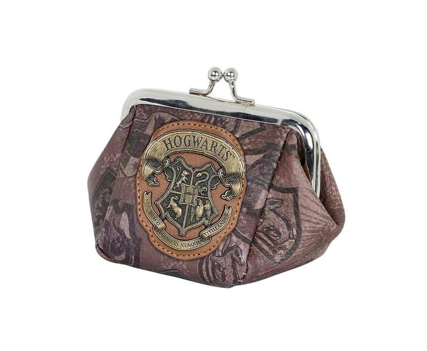 HARRY POTTER - Hogwarts Houses - Portemonnaie avec Fermoir '10x7cm'