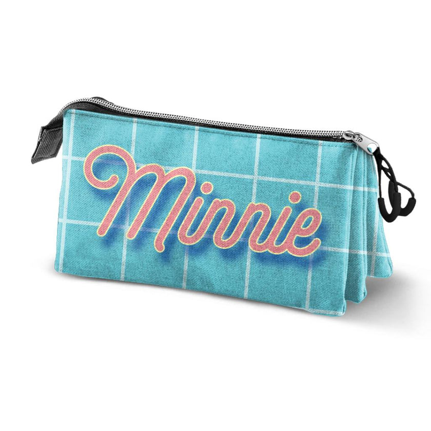 MINNIE - Vintage - Trousse Triple '23x11x7cm'