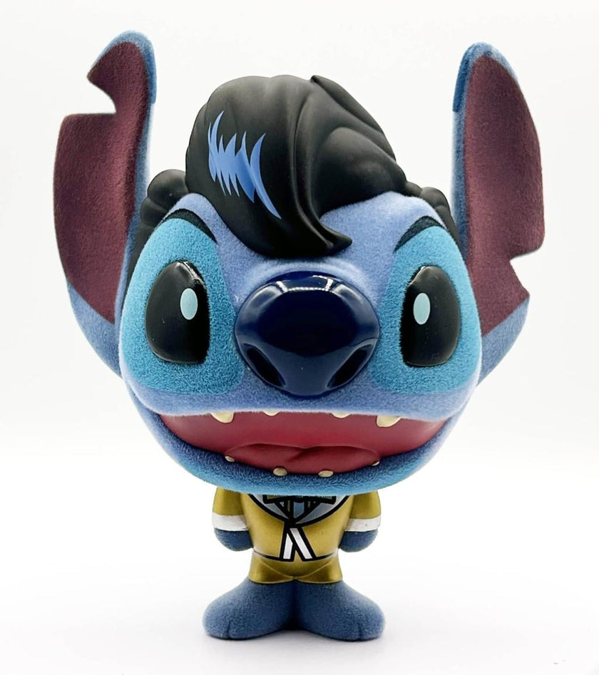 STITCH - Elvis Doré - Figurine Bhunny Flocked Vinyl - 10cm