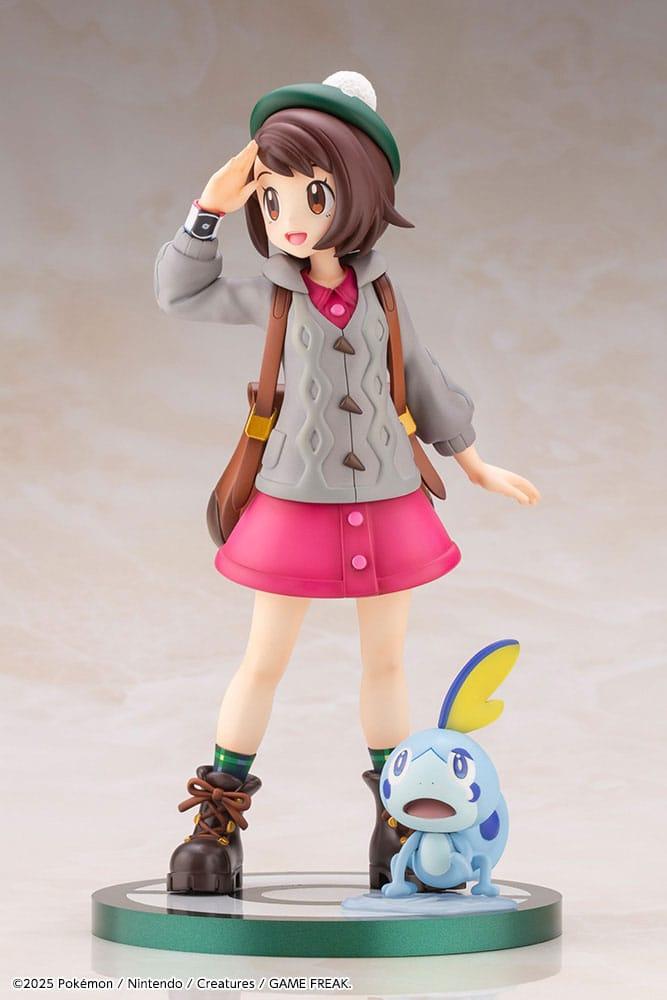 POKEMON - Gloria & Larméléon - Statuette ARTFXJ 1/8 21cm