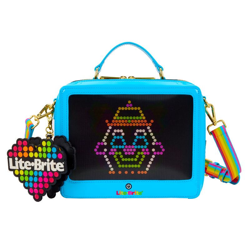 HASBRO - Lite Brite - Sac bandoulière Loungefly