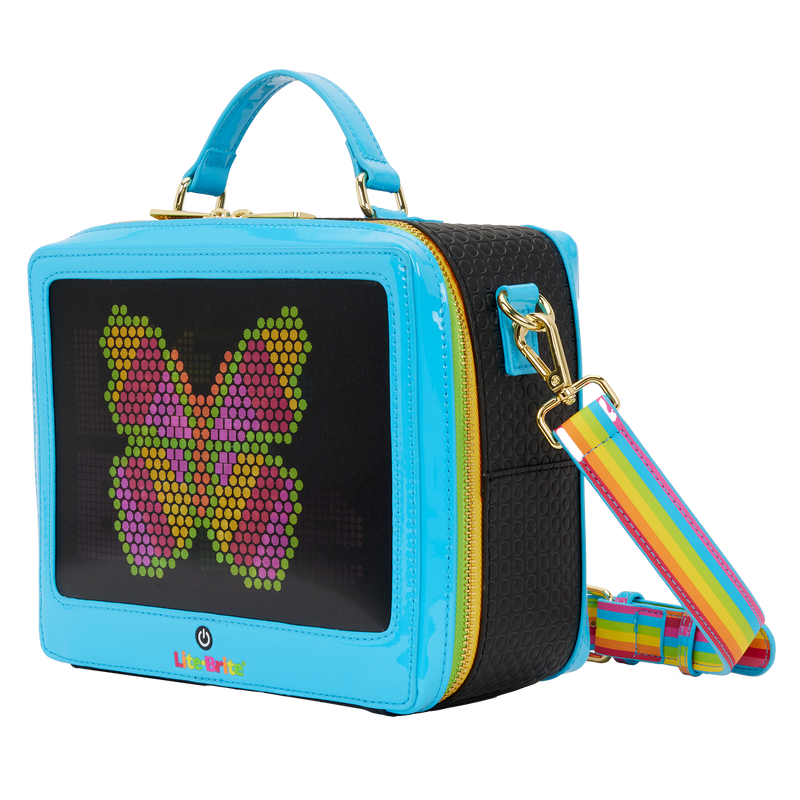 HASBRO - Lite Brite - Sac bandoulière Loungefly
