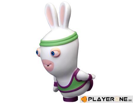 LAPINS CRETINS - Figurine Anti Stress - Modele 2 - Sport (10 Cm)