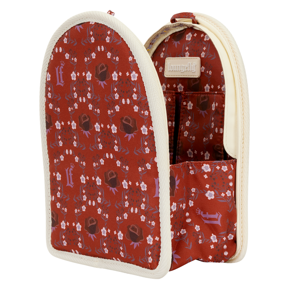 LOUNGEFLY - Cream & Red -Organisateur de Mini sac à dos LoungeFly