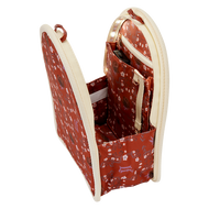 LOUNGEFLY - Cream & Red -Organisateur de Mini sac à dos LoungeFly
