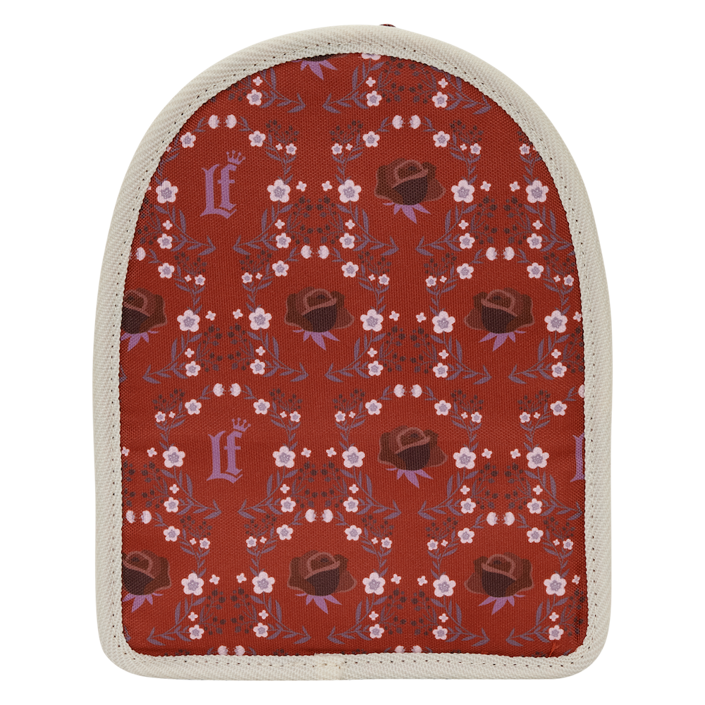 LOUNGEFLY - Cream & Red -Organisateur de Mini sac à dos LoungeFly