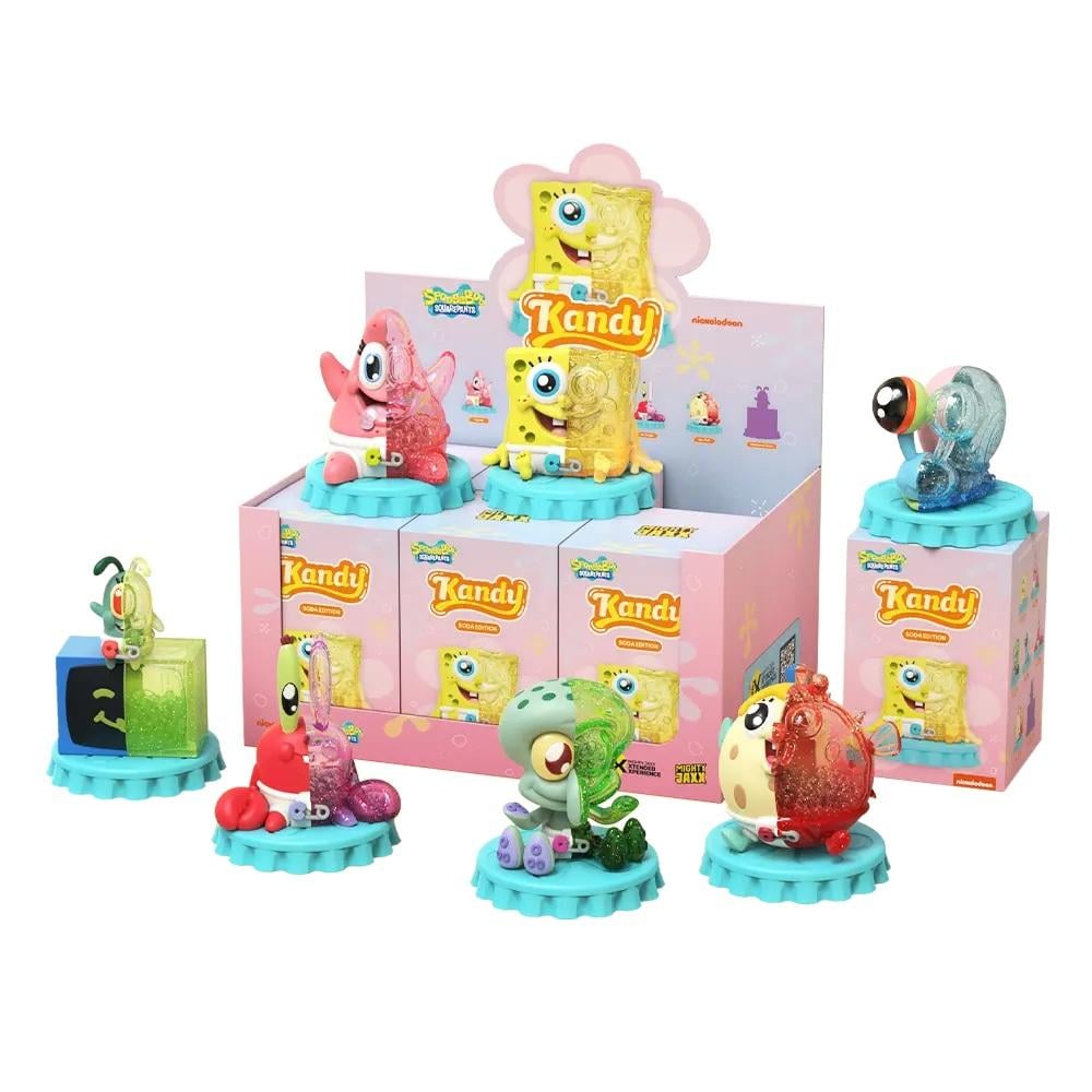 BOB L'EPONGE - Kandy X Spongebob Soda Edtion - Display 6 Fig.