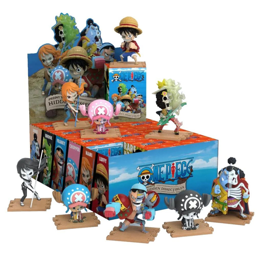 ONE PIECE - Series 2 - Freeny's Hidden Dissectibles (Display 12 Fig.)