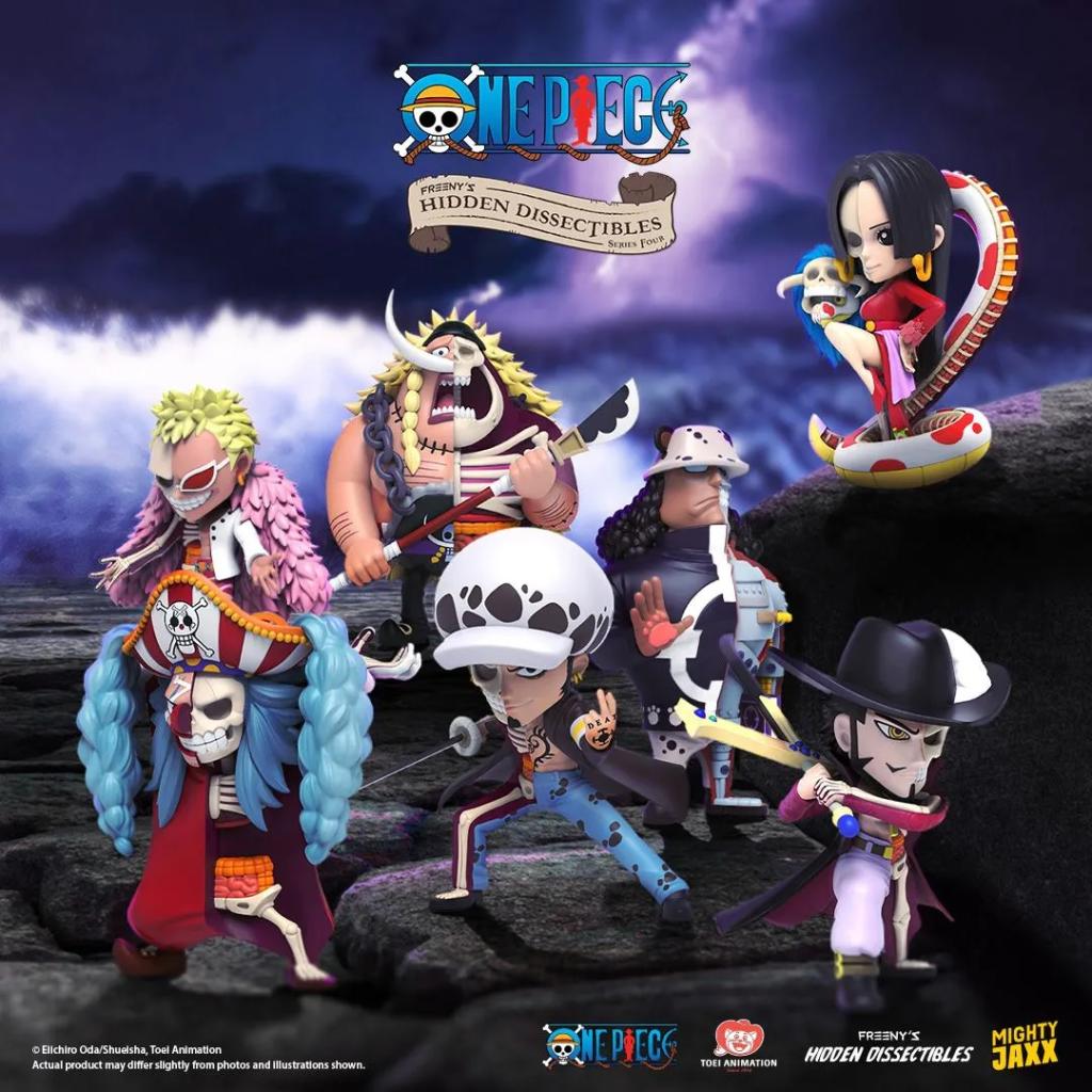 ONE PIECE - Warlord - Freeny's Hidden Dissectibles (Display 6 Fig.)