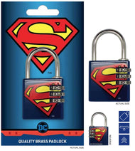 DC COMICS - Cadenas avec code - Superman