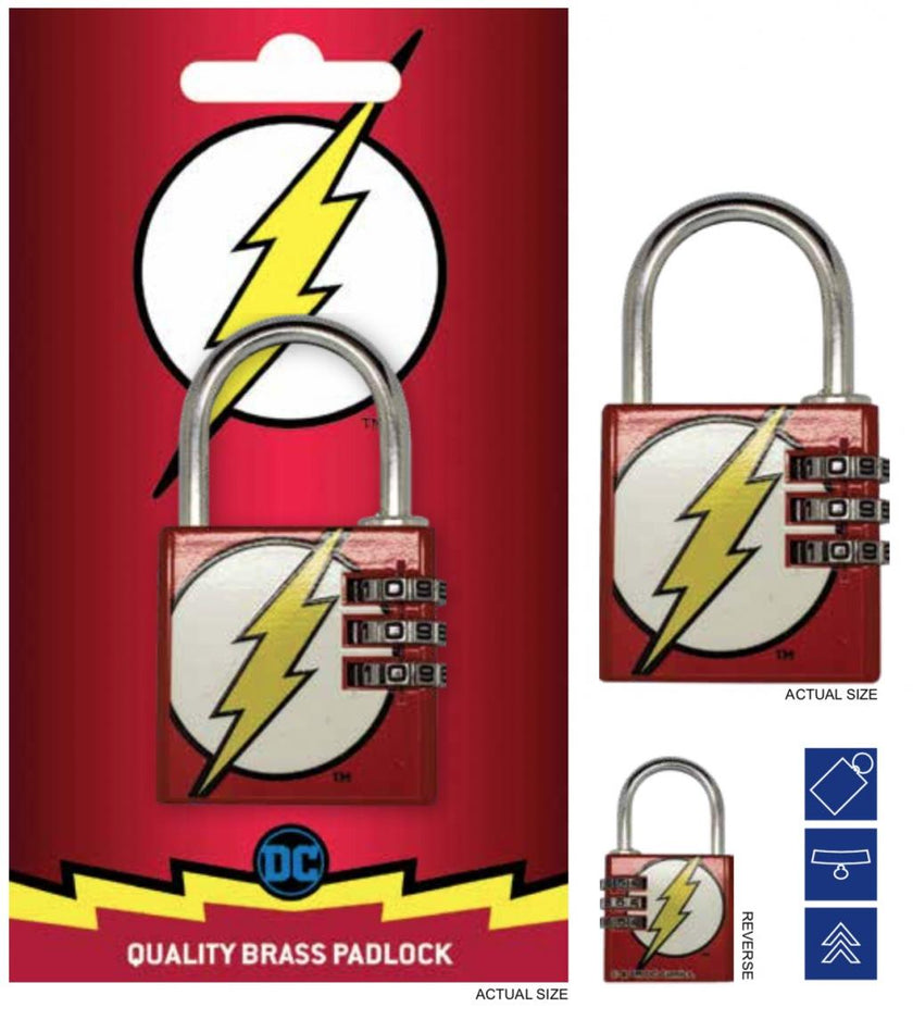 DC COMICS - Cadenas avec code - The Flash