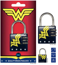 DC COMICS - Cadenas avec code - Wonder Woman