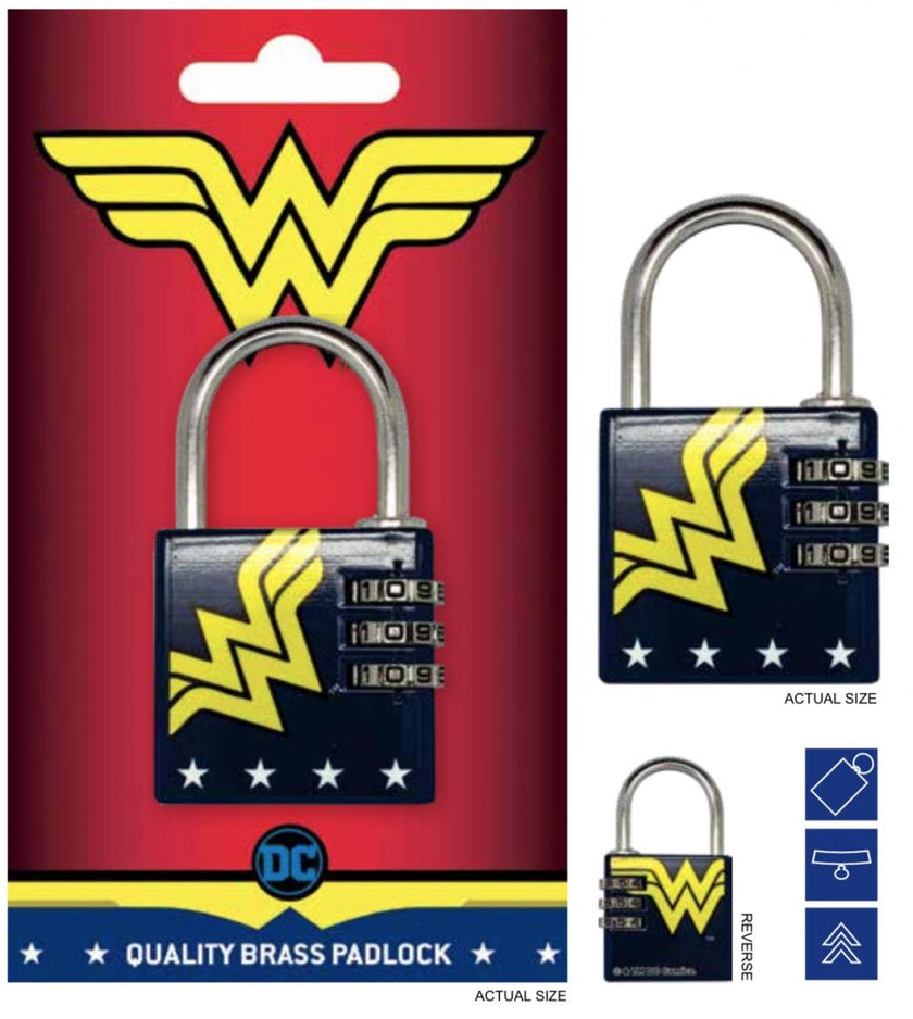 DC COMICS - Cadenas avec code - Wonder Woman