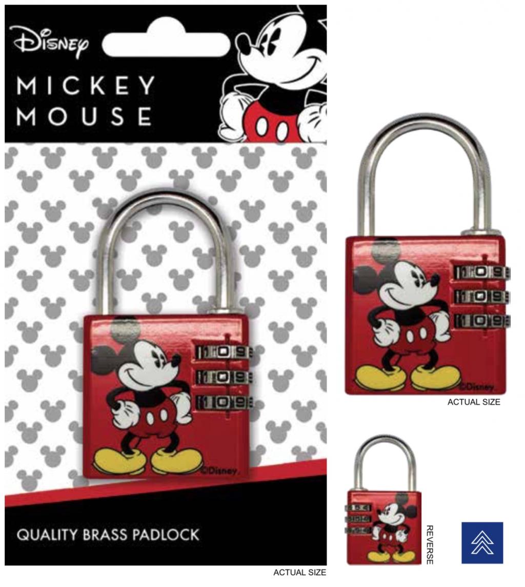 DISNEY - Mickey Mouse - Cadenas avec code