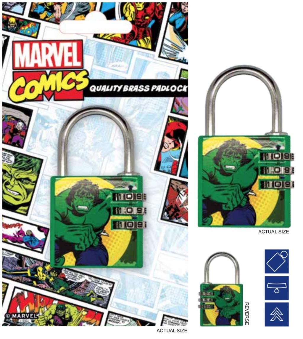 MARVEL - Cadenas avec code - Hulk