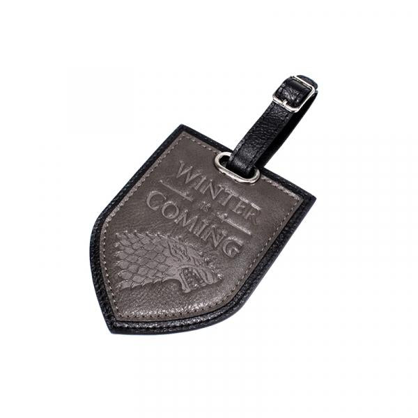 GAME OF THRONES - Luggage Tag - Stark 'Winter is Coming'