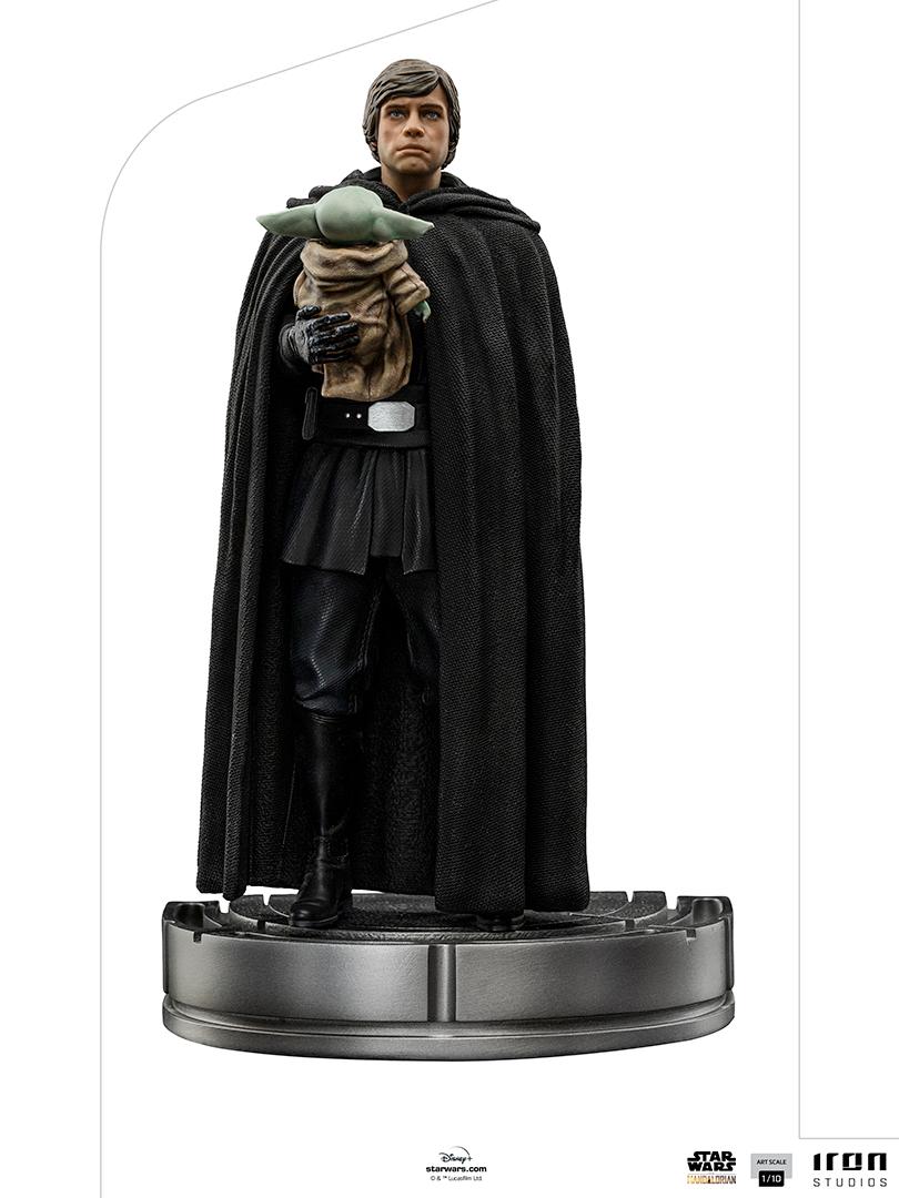 STAR WARS - Luke Skywalker et Grogu - Statuette  ArtScale 1/10 21cm