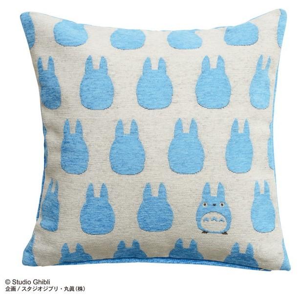 MON VOISIN TOTORO - Totoro Bleu - Coussin 45x45cm