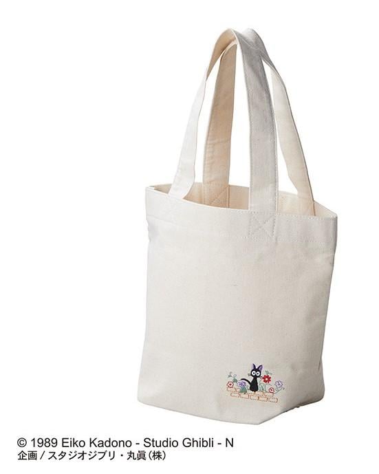 KIKI LA PETITE SORCIERE - Jiji au milieu fleurs - Tote Bag 26x32x15cm