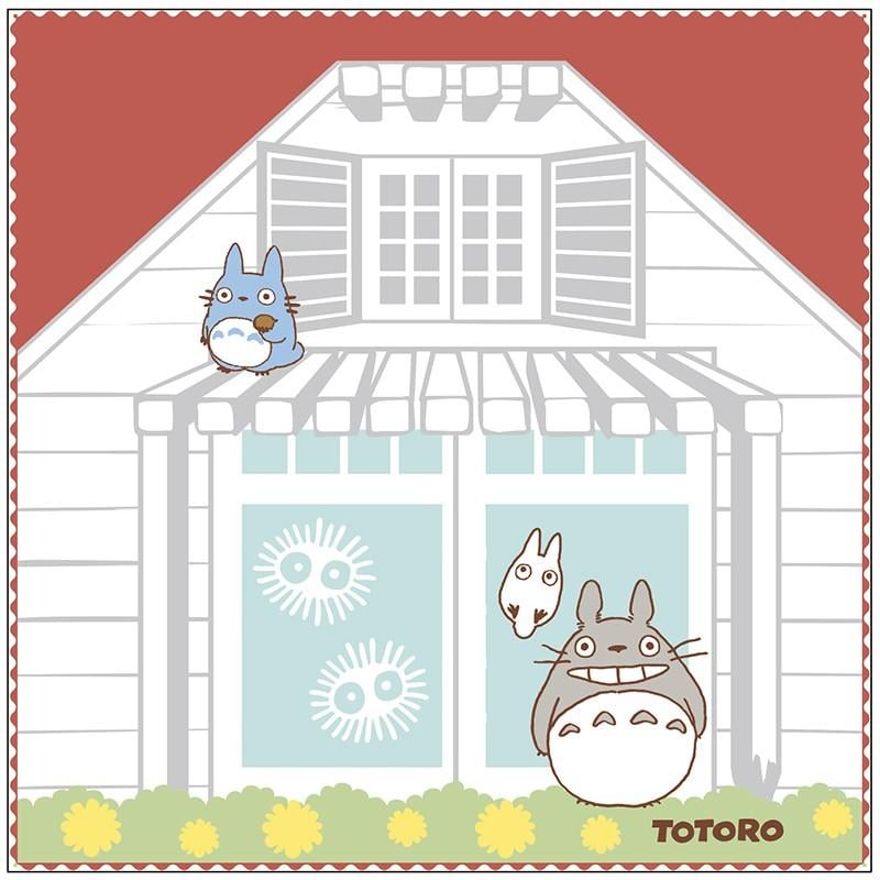 MON VOISIN TOTORO - Maison de Satsuki & Mei - Mini Serviette 25x25cm