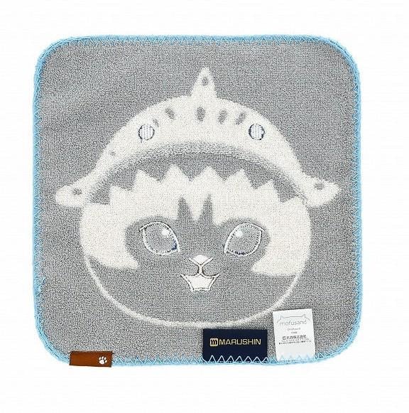 MOFUSAND - Chaton-Nyan Requin - Mini Serviette 25x25cm