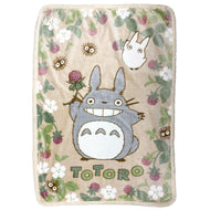 MON VOISIN TOTORO - Totoro Framboise - Couverture Fluffy 100x140cm