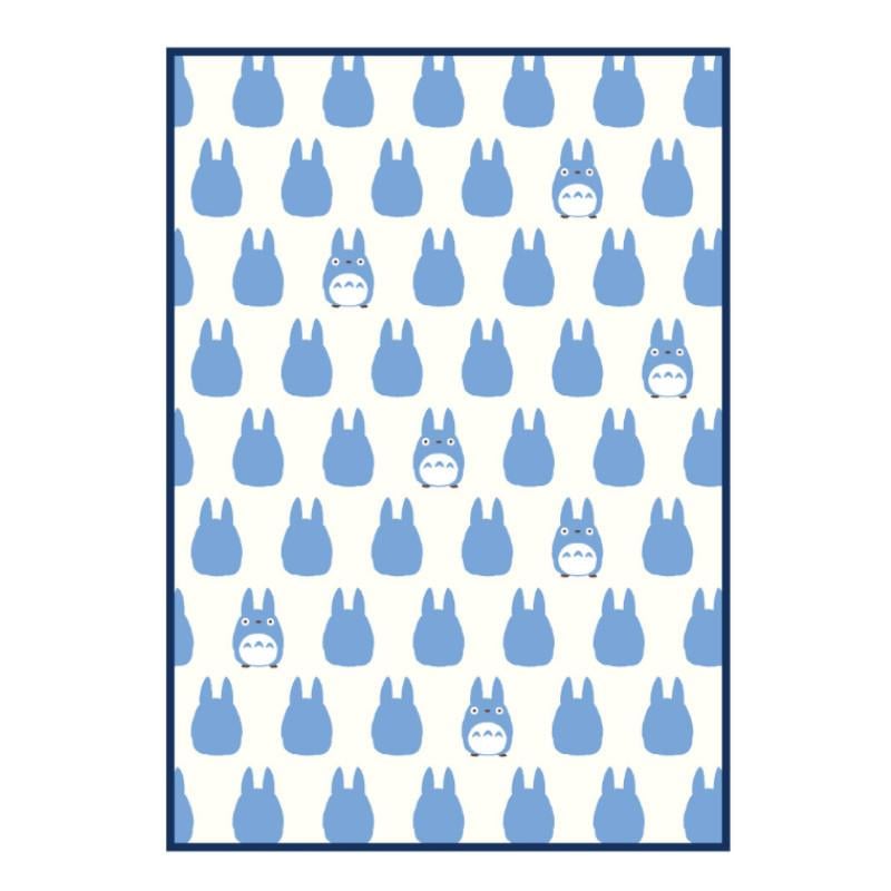 MON VOISIN TOTORO - Totoro Bleu - Grande Couverture 200x140cm