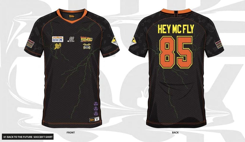 RETOUR VERS LE FUTUR - Hey McFly 85 - Maillot de Foot Homme (S)