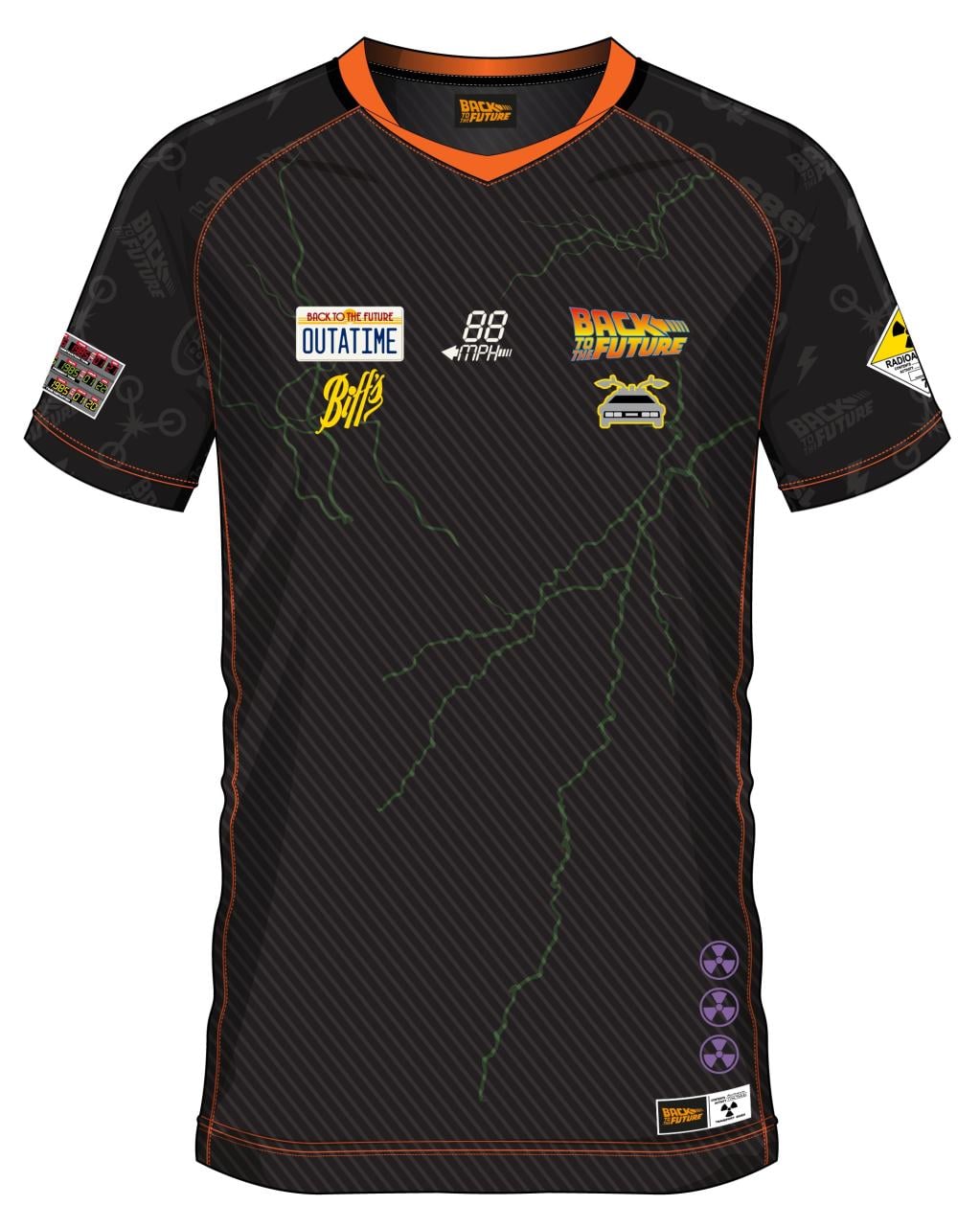 RETOUR VERS LE FUTUR - Hey McFly 85 - Maillot de Foot Homme (S)