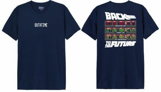 RETOUR VERS LE FUTUR - Outatime - T-Shirt Homme (M)