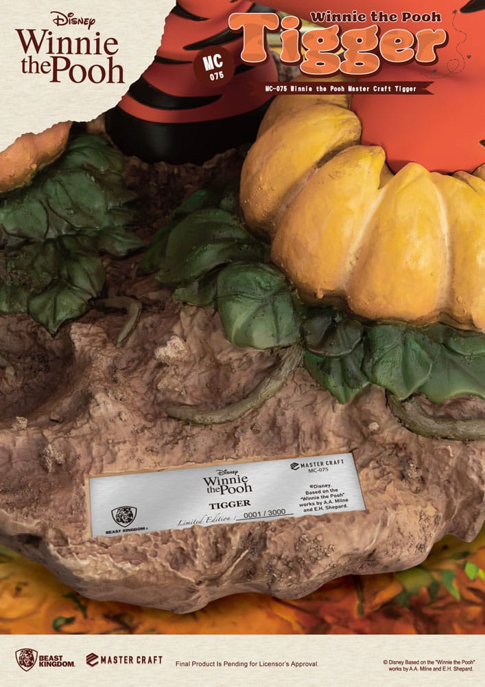 WINNIE L'OURSON - Tigrou - Statuette Master Craft 39cm