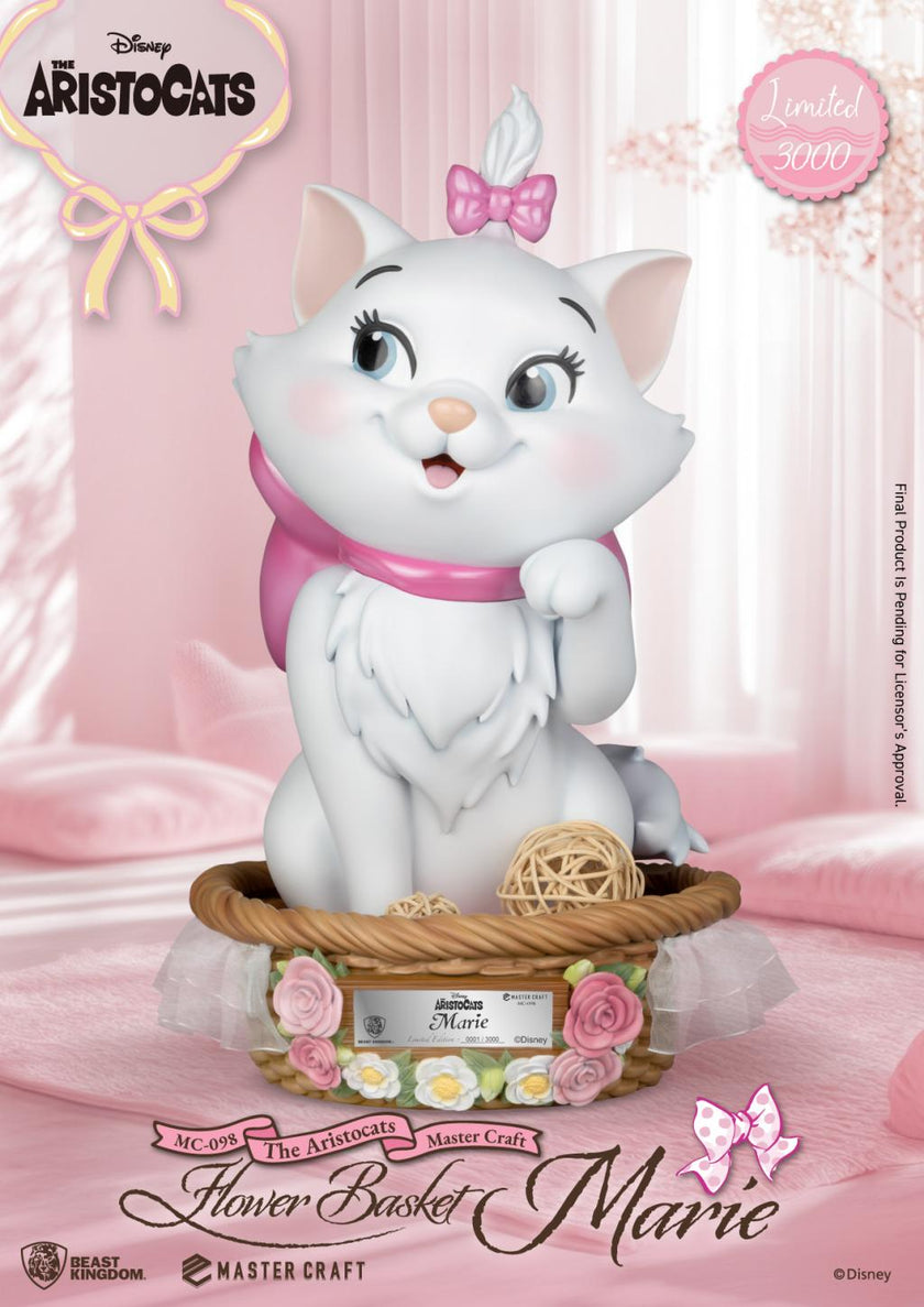 LES ARISTOCHATS - Flower Basket Marie - Statuette Master Craft 32.9cm