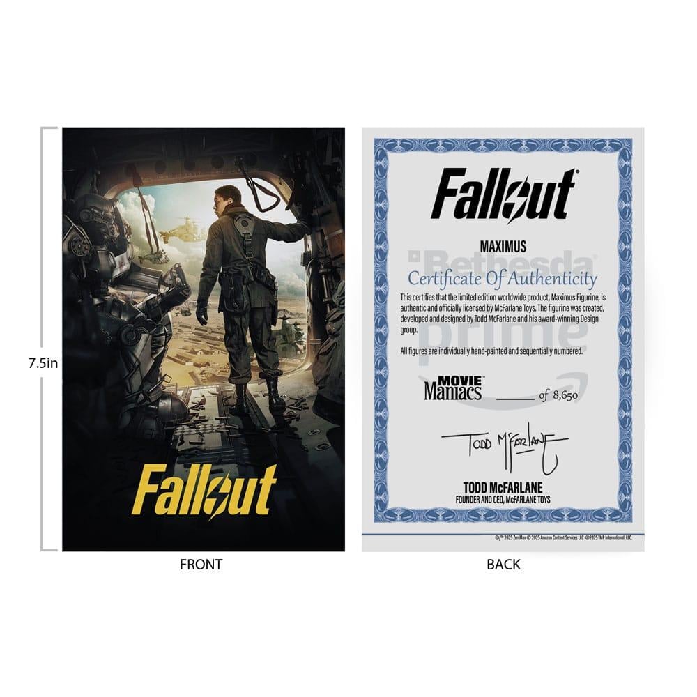 FALLOUT - Maximus (Saison 2) - Figurine Movie Maniacs 17cm
