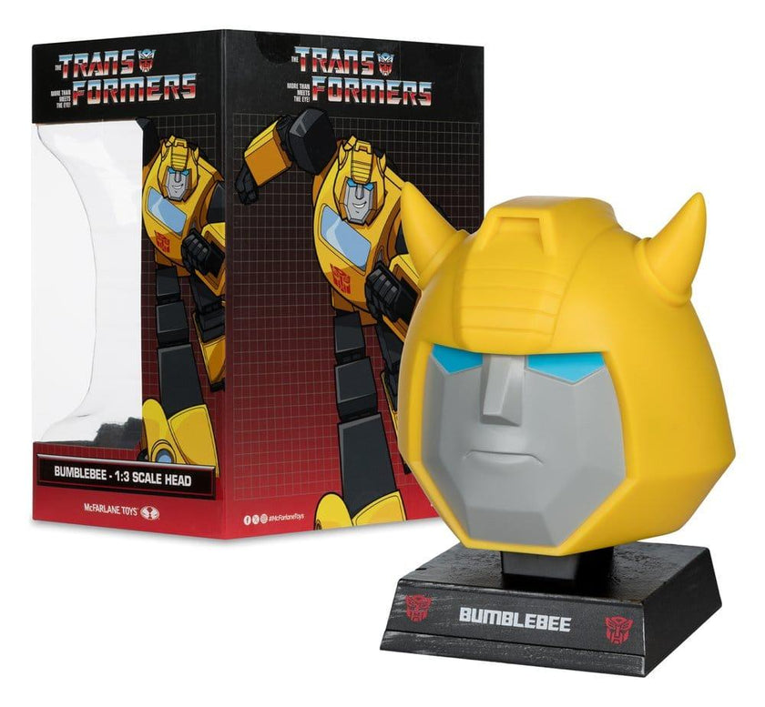 TRANSFORMERS - Bumblebee - Statuette Mini Réplique Tête 1/3 17cm