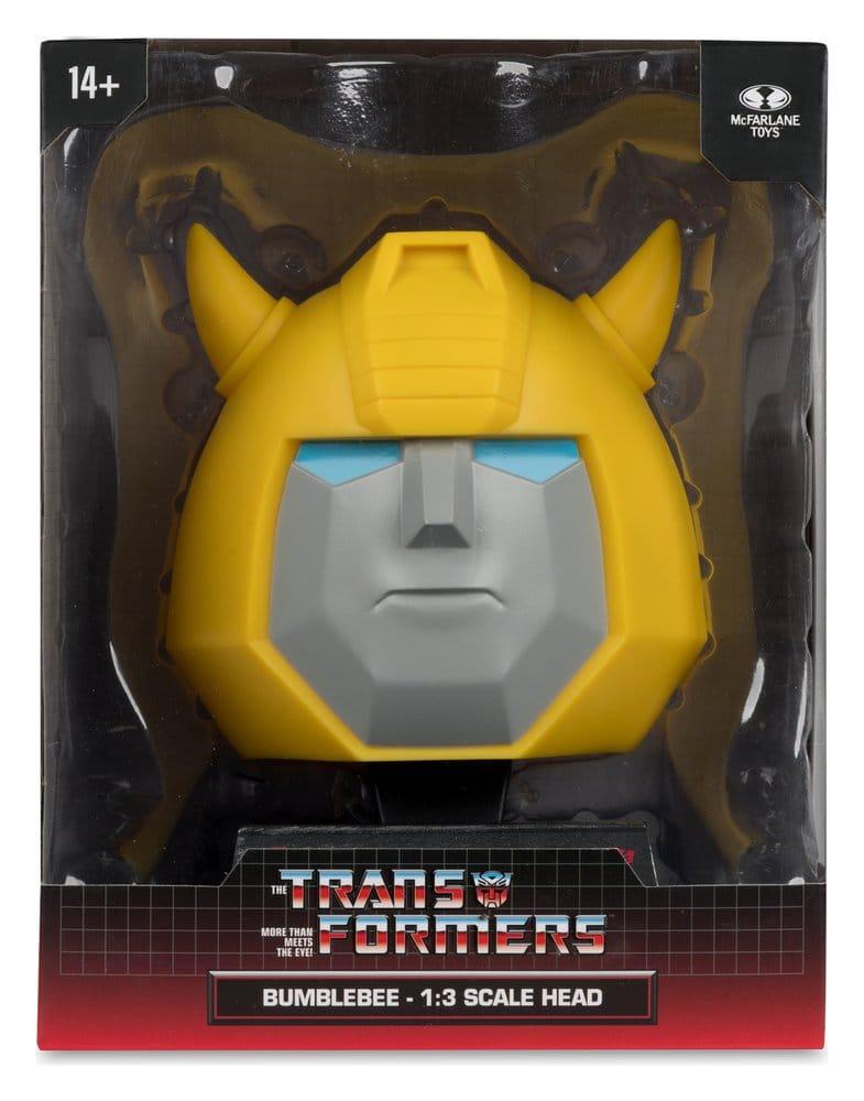 TRANSFORMERS - Bumblebee - Statuette Mini Réplique Tête 1/3 17cm