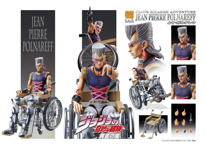 JOJO PART 5 - J.P. Polnareff - Figurine Super Action Chozokado 16cm
