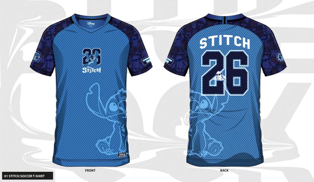 DISNEY - Stitch 26 - Maillot de Foot Homme (XXL)