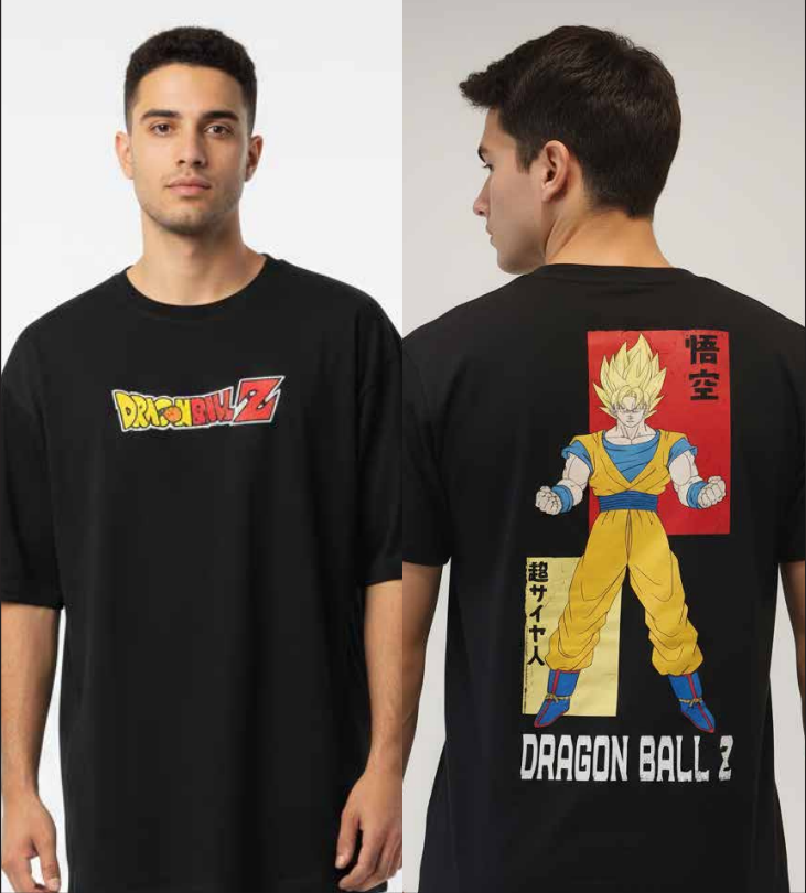 DRAGON BALL Z - Goku Super Saiyan - T-Shirt Homme (S)