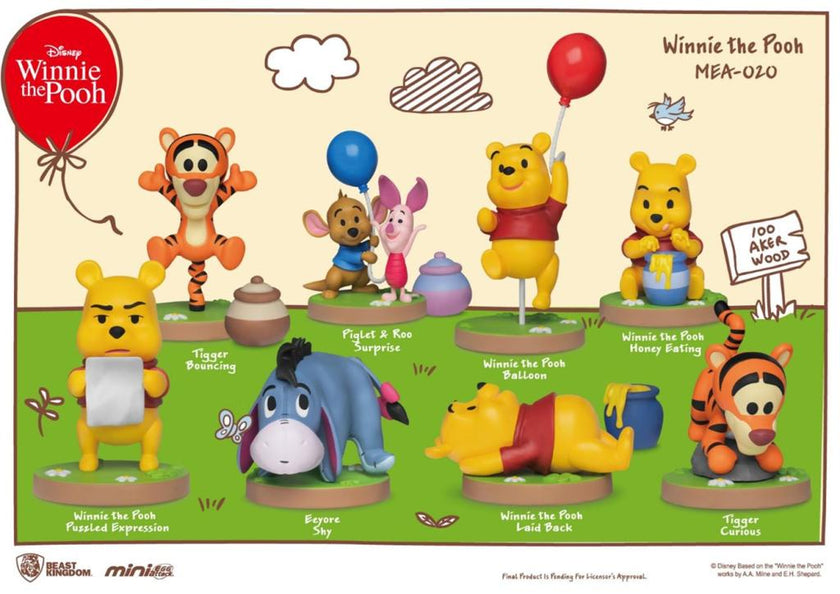 DISNEY - Winnie L'Ourson Series - Set 6 Figurine 8cm
