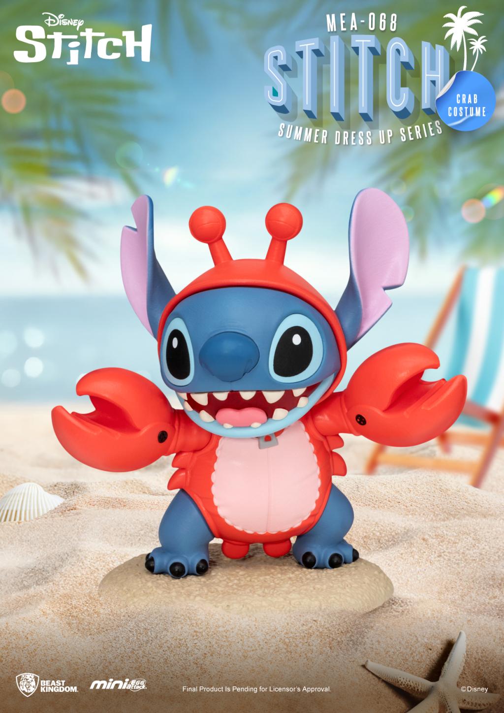 LILO & STITCH - Stitch Summer dress up - Set 6 Figurine 9cm