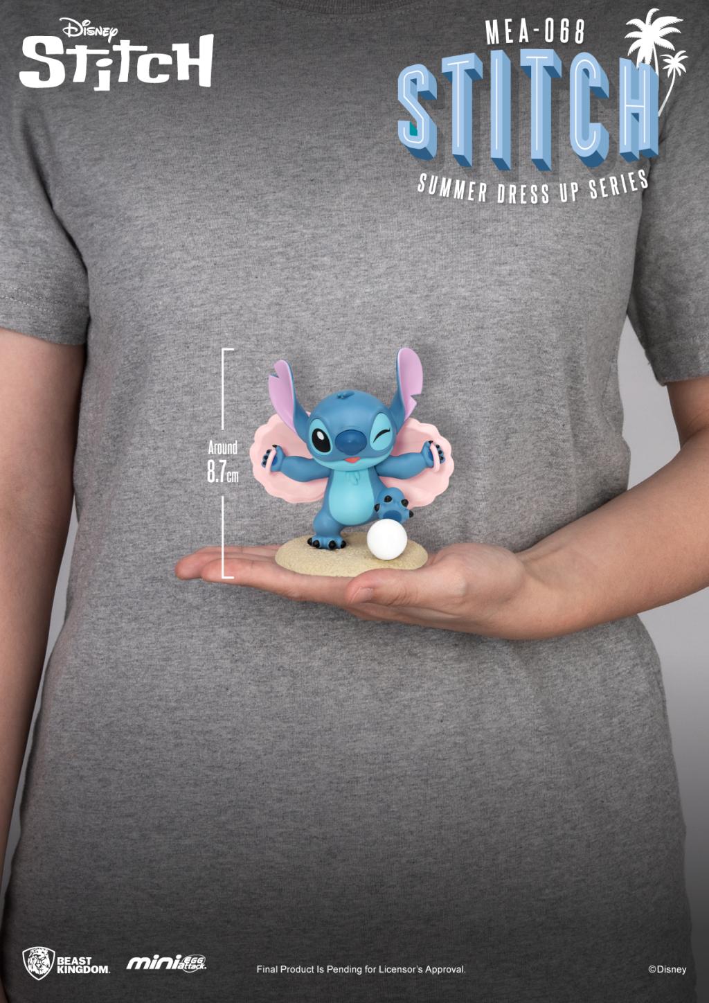 LILO & STITCH - Stitch Summer dress up - Set 6 Figurine 9cm