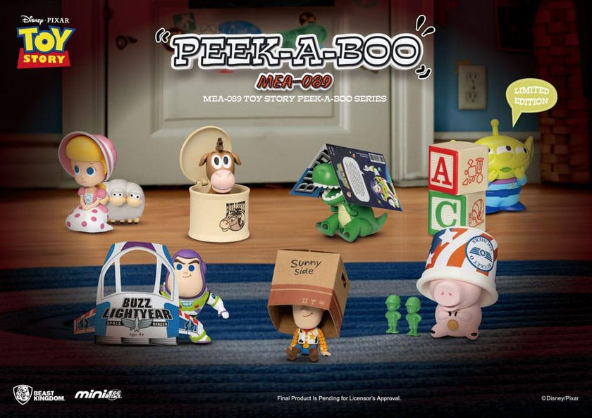 TOY STORY - Peek-a-Boo Series - Set 6 Figurine 8 cm