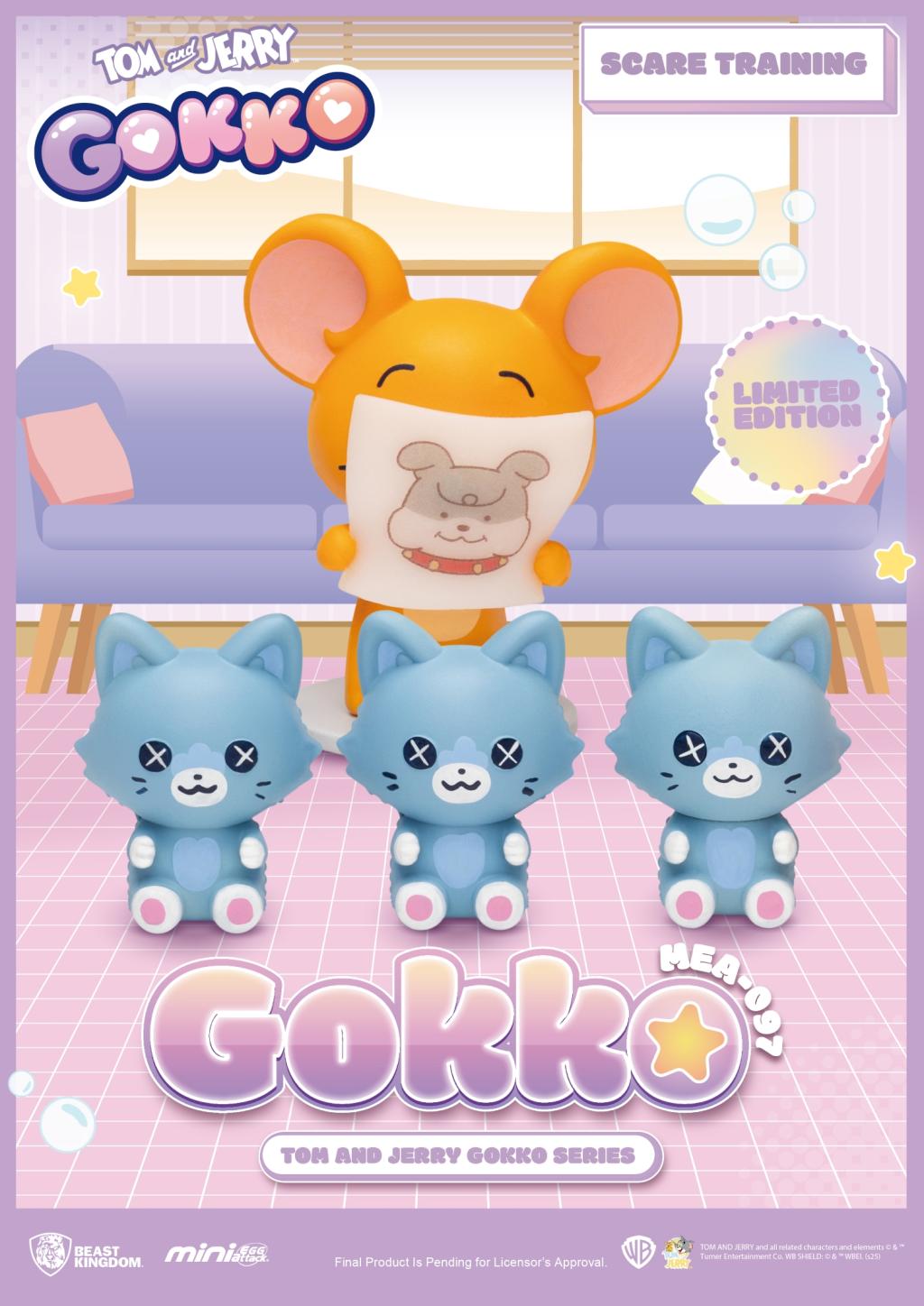 TOM & JERRY - Gokko series - Set 6 Figurine Blind Box 5cm