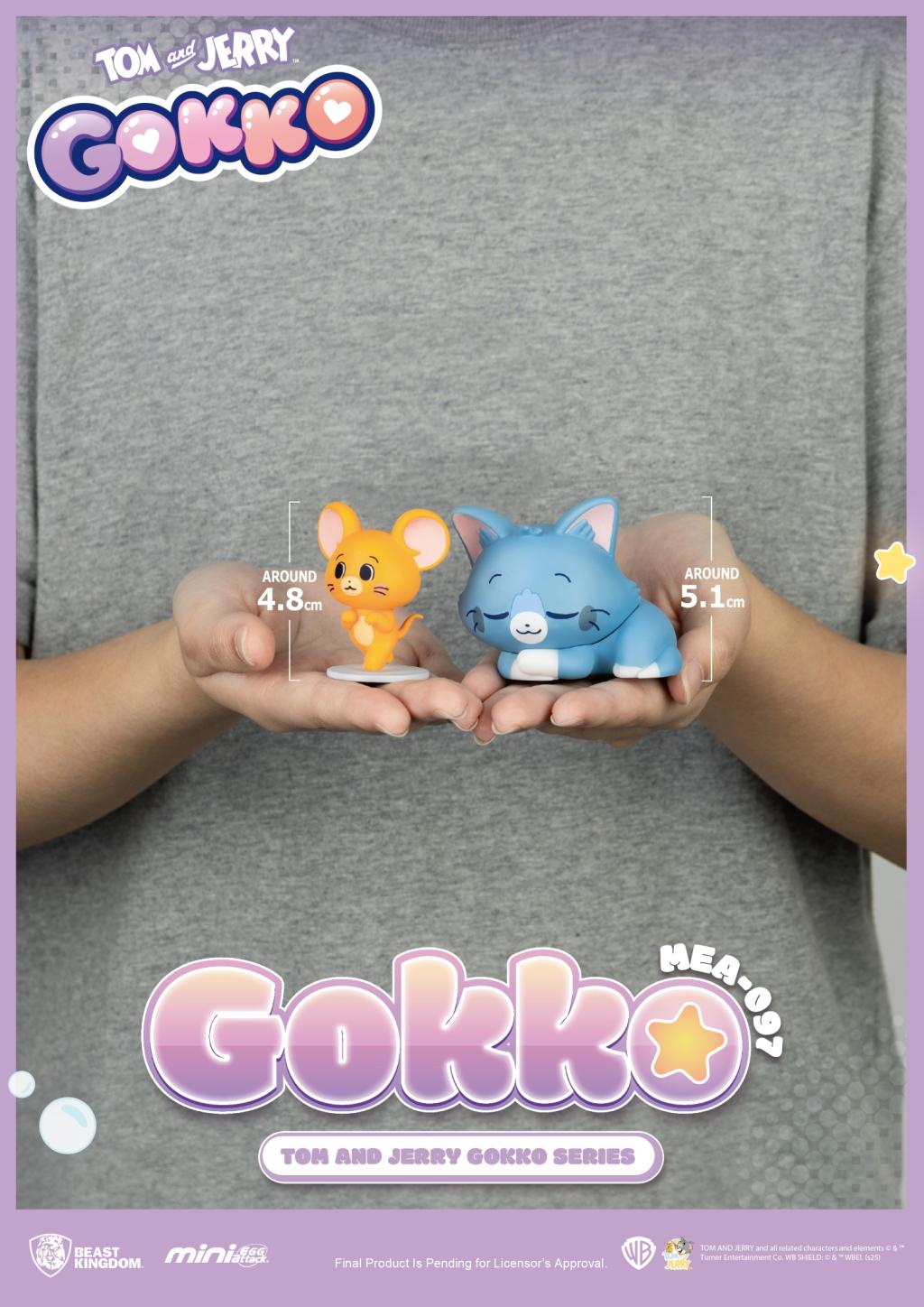 TOM & JERRY - Gokko series - Set 6 Figurine Blind Box 5cm