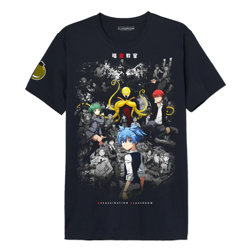 ASSASSINATION CLASSROOM - Saison 2 - T-Shirt Oversize Homme (XS)