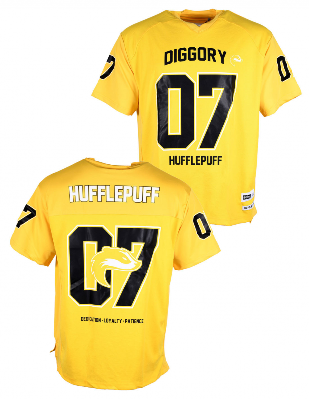 HARRY POTTER - Poufsouffle - T-Shirt Sports US Replica unisex (L)