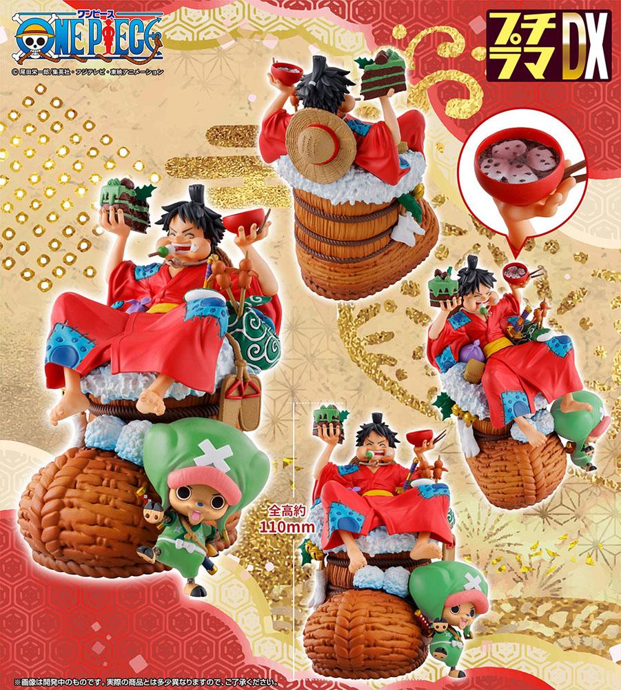 ONE PIECE - Logbox Re Birth Vol. 1 - Statuette Petitrama DX 11cm