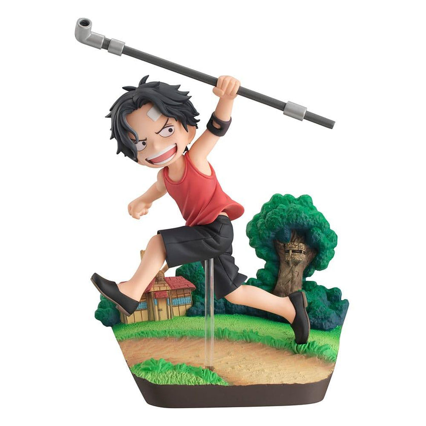 ONE PIECE - Portgas D. Ace "Run Run Run" - Statuette G.E.M. 13cm
